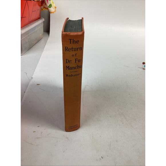 Sax Rohmer - The Return of Dr. Fu-Manchu - 1916 - Rare - Picture 9 of 9